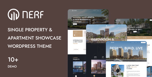 Nerf 1.0.8 - Single Property WordPress Theme
