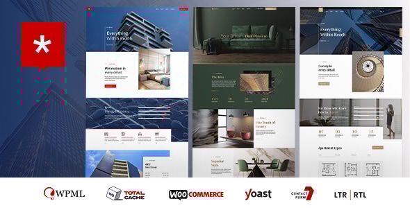 Nestin 4 - Real Estate & Single Property WordPress Theme