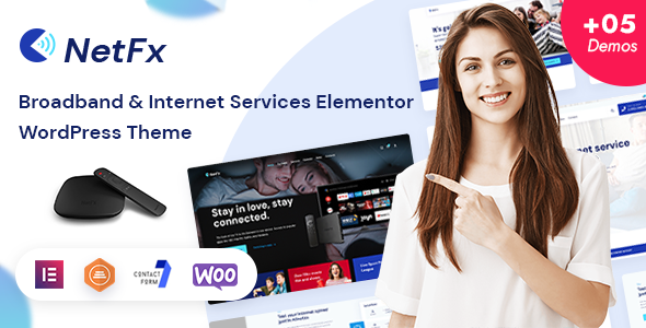 Netfx 3.2.3 - Internet Service WordPress Theme