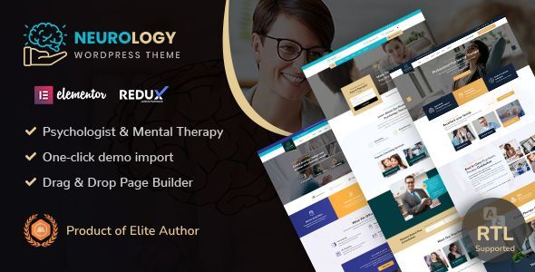 Neurology 1.3.9 - Psychology & Counseling WordPress Theme  RTL