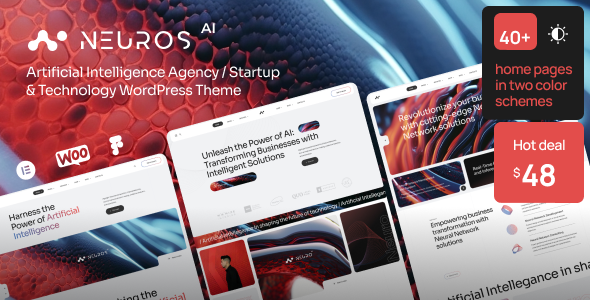 Neuros 15.10.2025 AI Agency & Technology WordPress Theme