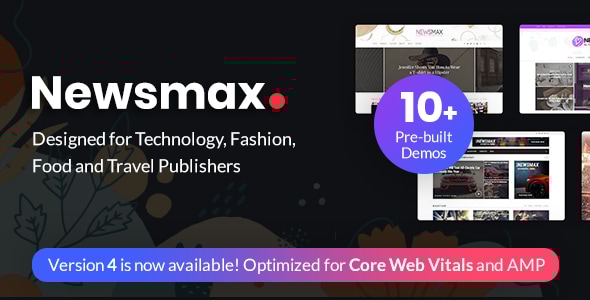 Newsmax 5.2 - News & Magazine WordPresss Theme