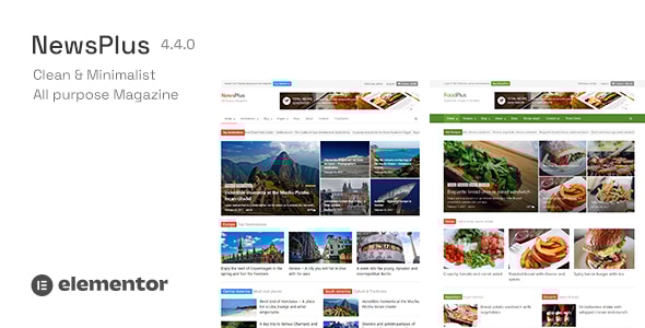 NewsPlus 4.4.0 - News and Magazine WordPress theme