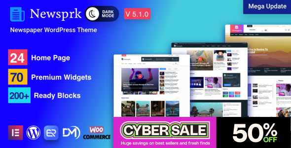 Newsprk 7.4.0 - Newspaper WordPress Theme