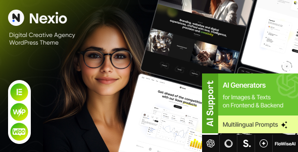 Nexio 1.15 - Digital Agency Creative WordPress Theme