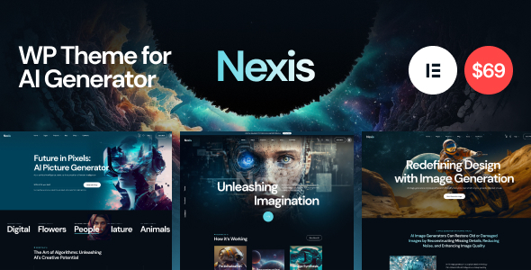 Nexis 1.0.5 - AI Agency & Startup WordPress Theme