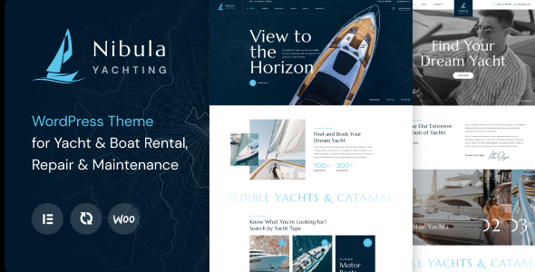 Nibula 1.0.12 - Boat & Yacht WordPress Theme