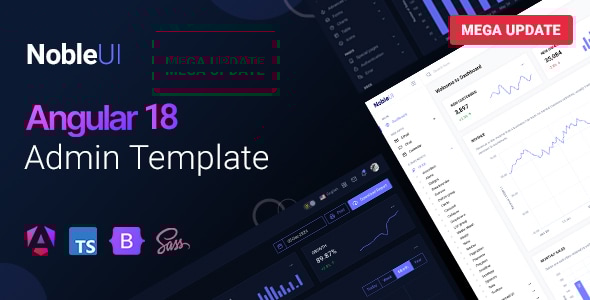 NobleUI - Angular 18 Admin Template