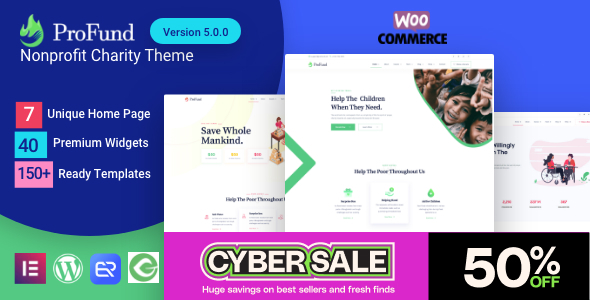 Nonprofit ProFund 6.1.0 - Charity WordPress Theme