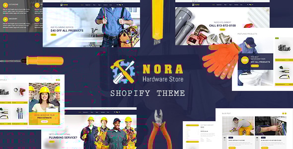 Nora - Hardware Store Plumbing Shopify Theme