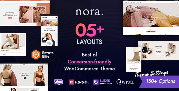 Nora 1.2.4 - WooCommerce Theme for Fashion Stores