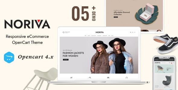 Noriva 4.1 - Responsive OpenCart 4 Theme