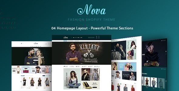 Nova 2.0 - Fashion Clothing & Accessories Shopify Theme