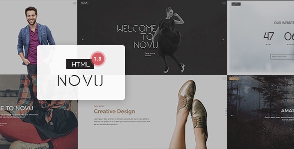 Novu 1.3 - Modern & Creative HTML Template