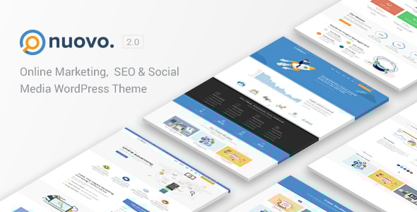 Nuovo 2.0 - Social Media Digital Marketing Agency SEO WordPress Theme