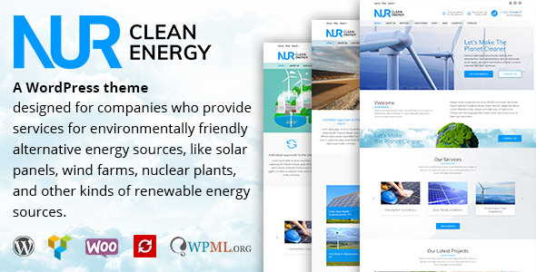 Nur 6.6.14 - Alternative & Renewable Energy WordPress Theme