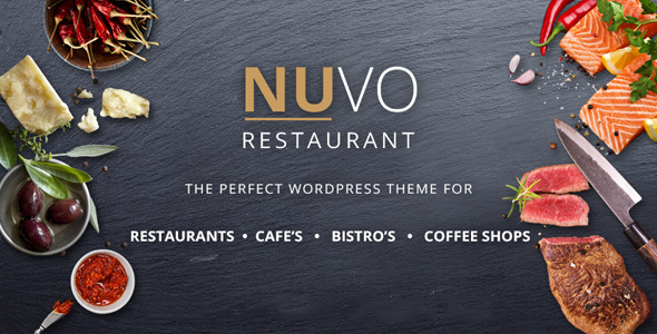 NUVO - Restaurant Cafe & Bistro Drupal Theme
