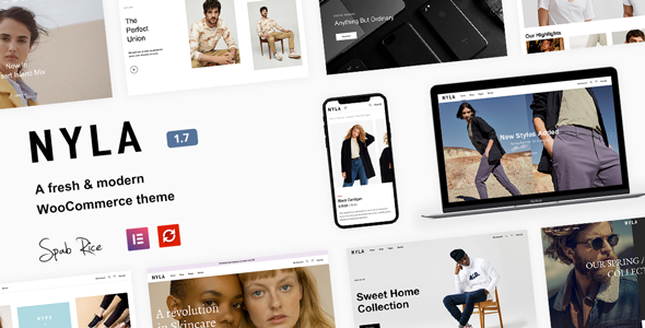 Nyla 1.6.5 - A Fresh & Modern WooCommerce Theme