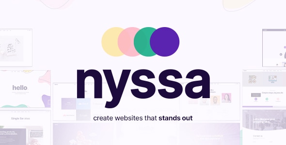 Nyssa 6.9 - Creative Modern Lottie Animation Multipurpose WordPress theme