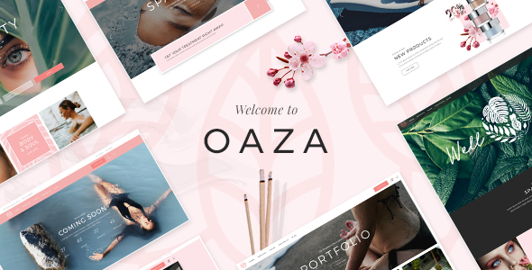Oaza 1.6 - Elegant Spa and Wellness WordPress Theme