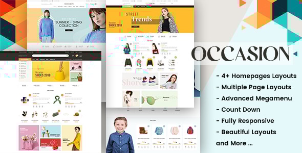Occasion 1.0.7 - Responsive Shopify Theme for Supermarket Fashion Shopping etc...