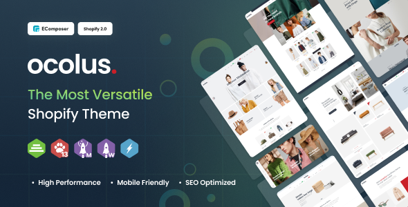 Ocolus - Classic & Creative Shopify Theme