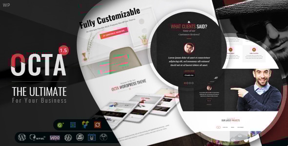 OCTA 1.9.1 - Multipurpose WordPress Theme