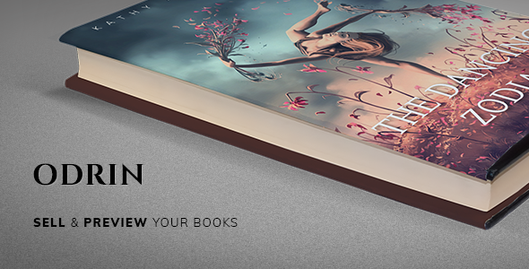 Odrin 4.8 - Book Selling WordPress Theme for Writers