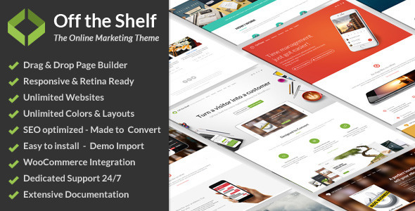 Off the Shelf 1.6.0 - Online Marketing WordPress Theme
