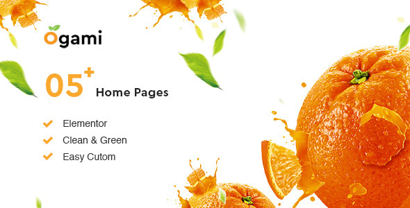Ogami 1.62 - Organic Store WordPress Theme
