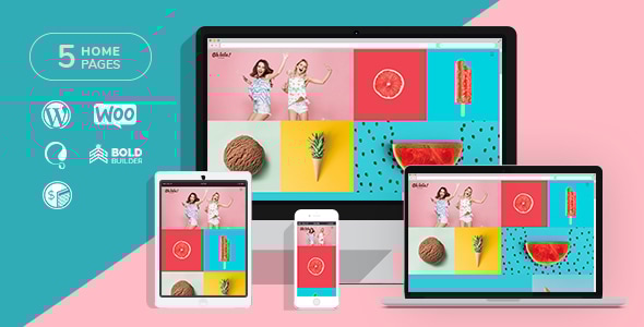 Ohlala - Cake Shop Ice Cream & Juice Bar WordPress Theme