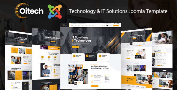 Oitech - Technology Joomla Template  IT Company