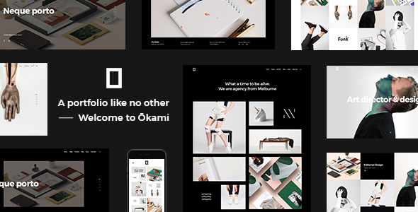 Okami 1.4 - Portfolio WordPress Theme