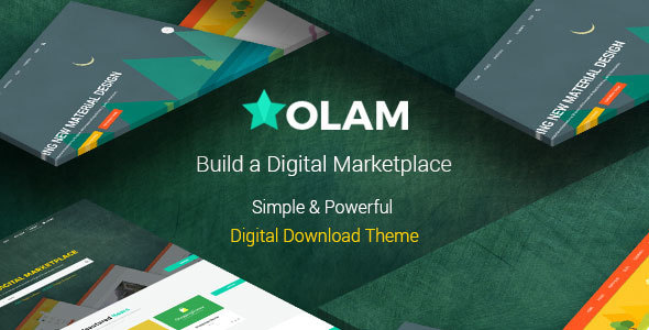 Olam 2.9.6 - Easy Digital Downloads Marketplace WordPress Theme
