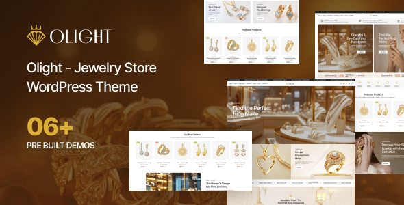 Olight - Jewelry Store WordPress Theme