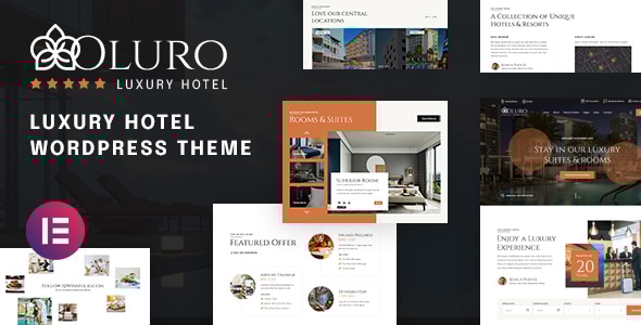 OLURO 2.01 - Luxury Hotel WordPress Theme