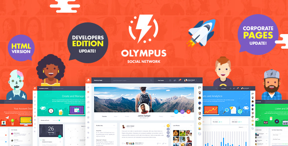 Olympus 3.5.1 HTML Social Network Toolkit