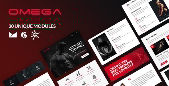 Omega Email-Template  Online Builder