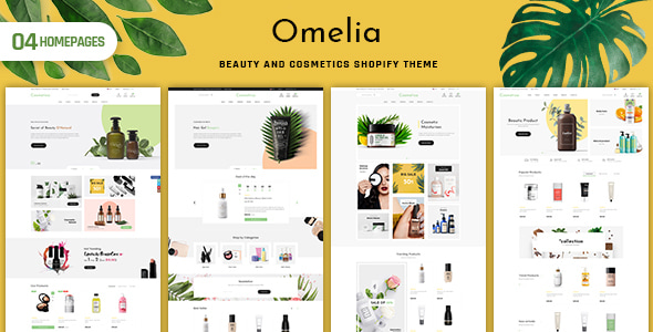 Omelia 2.0 - Beauty & Cosmetics Shopify Theme