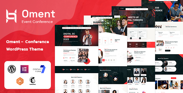 Oment 1.5.0 - Event & Conference WordPress Theme