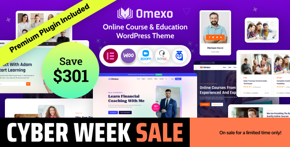Omexo - Professional Education & Online Course WordPress Theme