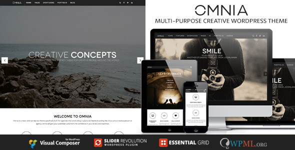 OMNIA - Multipurpose Creative WordPress Theme