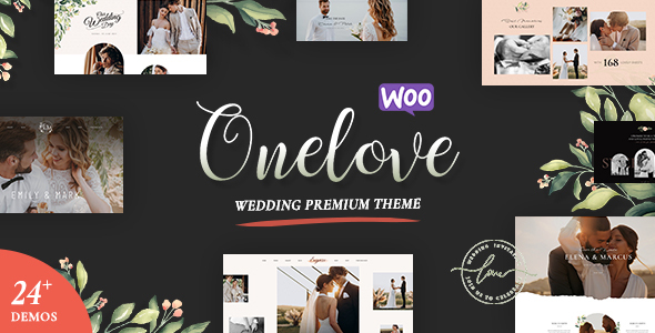 OneLove 5.8 - The Elegant & Clean Multipurpose Wedding WordPress Theme