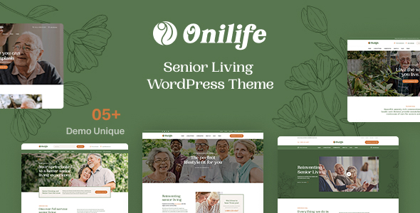Onilife 6.8 - Senior Living WordPress Theme