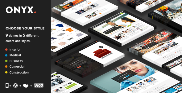 Onyx 3.4.2 - Multi-Concept Business WordPress Theme