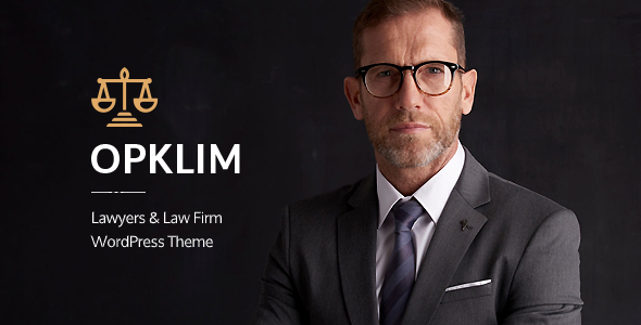 Opklim 1.1 - Law Firm WordPress Theme