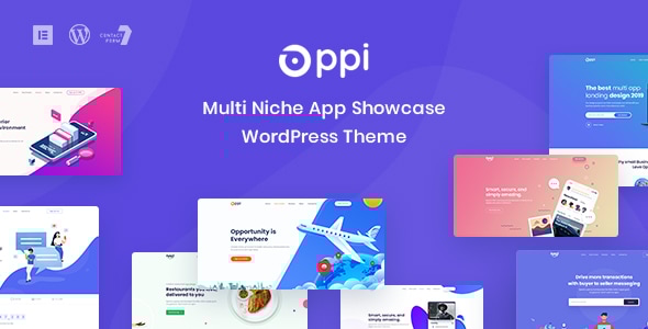 Oppi 1.2.5 - Multi-Niche App Showcase WordPress Theme