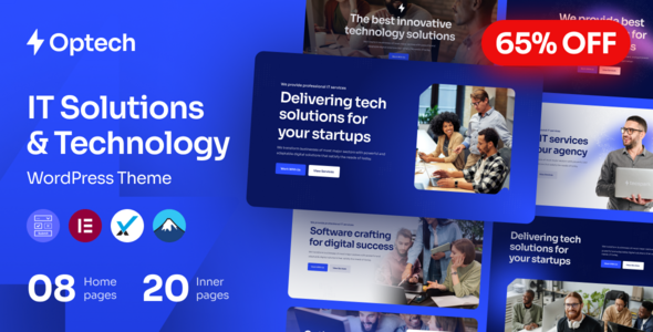 Optech 1.0.3 - IT Solutions and Services WordPress Theme