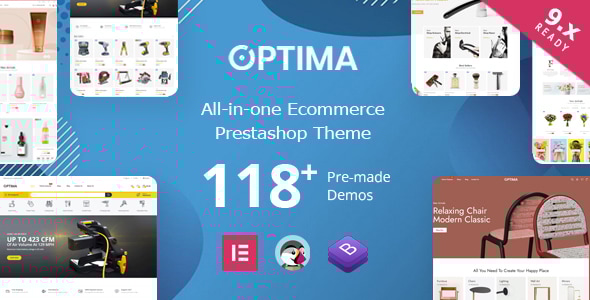 Optima Elementor 3.2.8 - Multipurpose Prestashop 8.x 9.x Theme