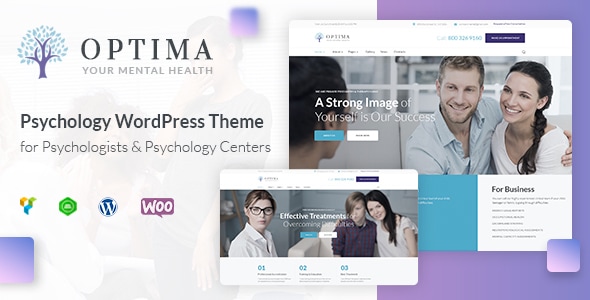Optima 6.9 - Psychology and Counseling WordPress Theme